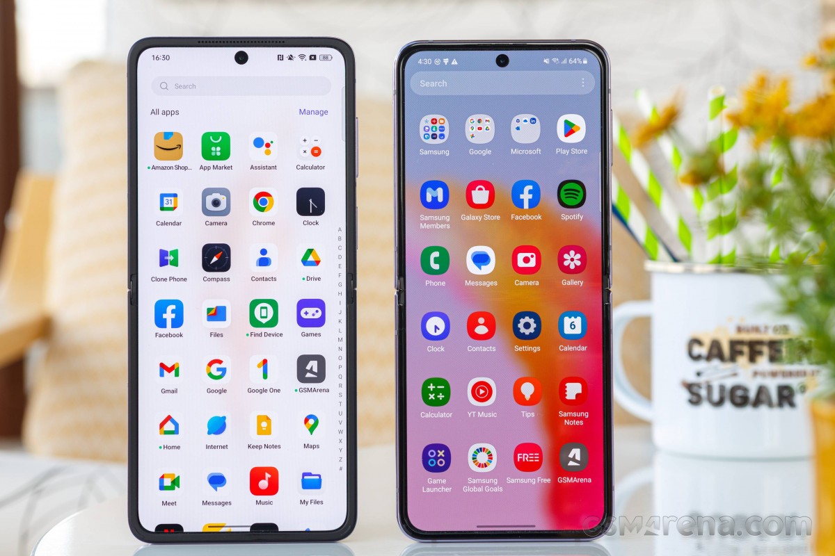 Samsung Galaxy Z Flip4 vs. Oppo Find N2 Flip long-term review